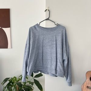 GAP dusty blue sweatshirt